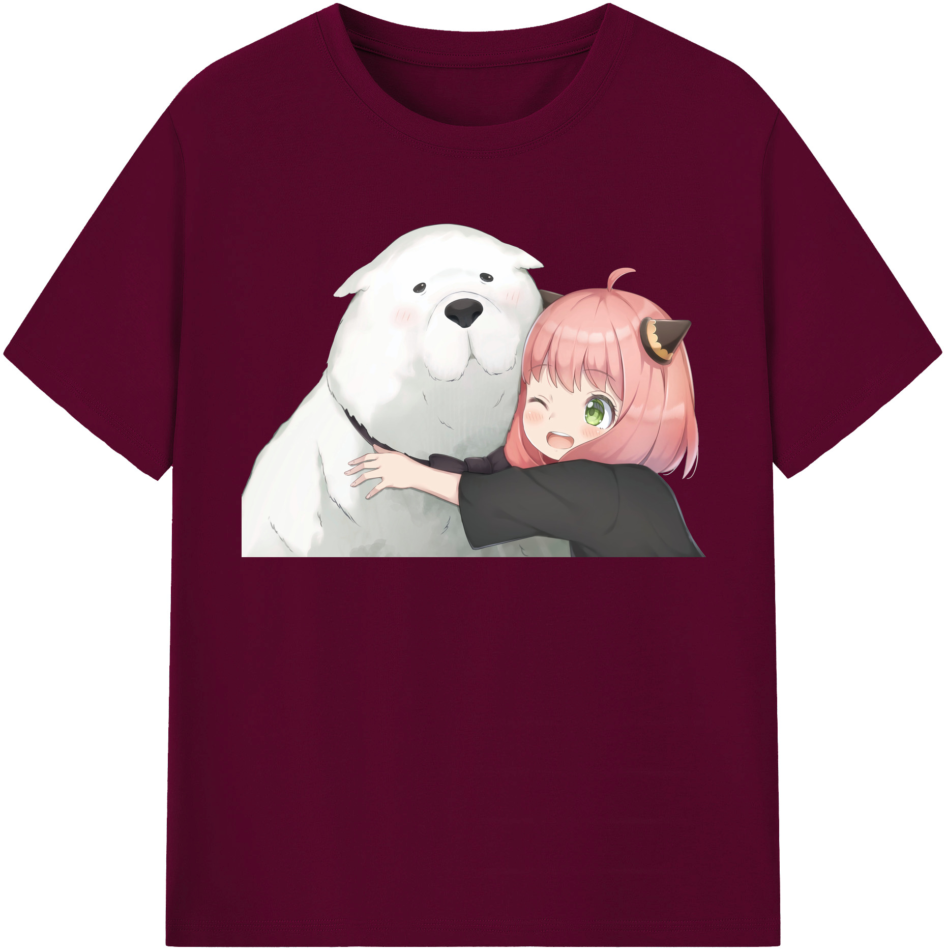 （画像用） SPY×FAMILY间谍家家酒 レディースカジュアルプリントTシャツ（綿100％）